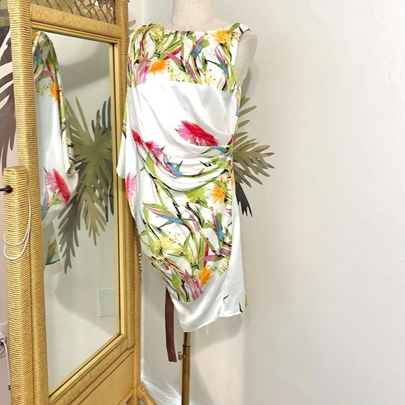 Ark & Co,Elegant,Flowy,Attached Bodycon Slip-On Dress,Excellent Condition,Size S - Picture 3 of 8